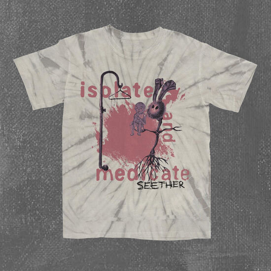 Isolate and Medicate Tie Dye T-Shirt